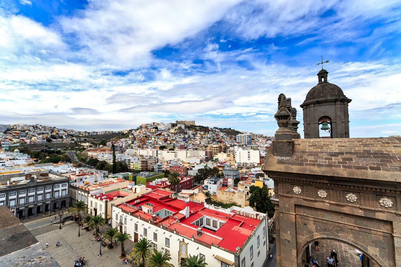 Beauty Attic Terrace Old Town - Vegueta Lägenhet Las Palmas de Gran Canaria Exteriör bild